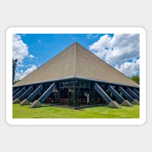 Abbey of Transfiguration Monastery, Malaybalay, Bukidnon, Mindanao, Philippines Sticker